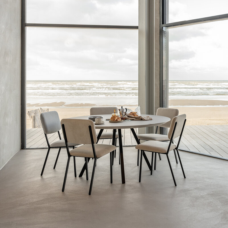 Design modern dining chair | Co Chair without armrest  orion steel149 | Studio HENK| 