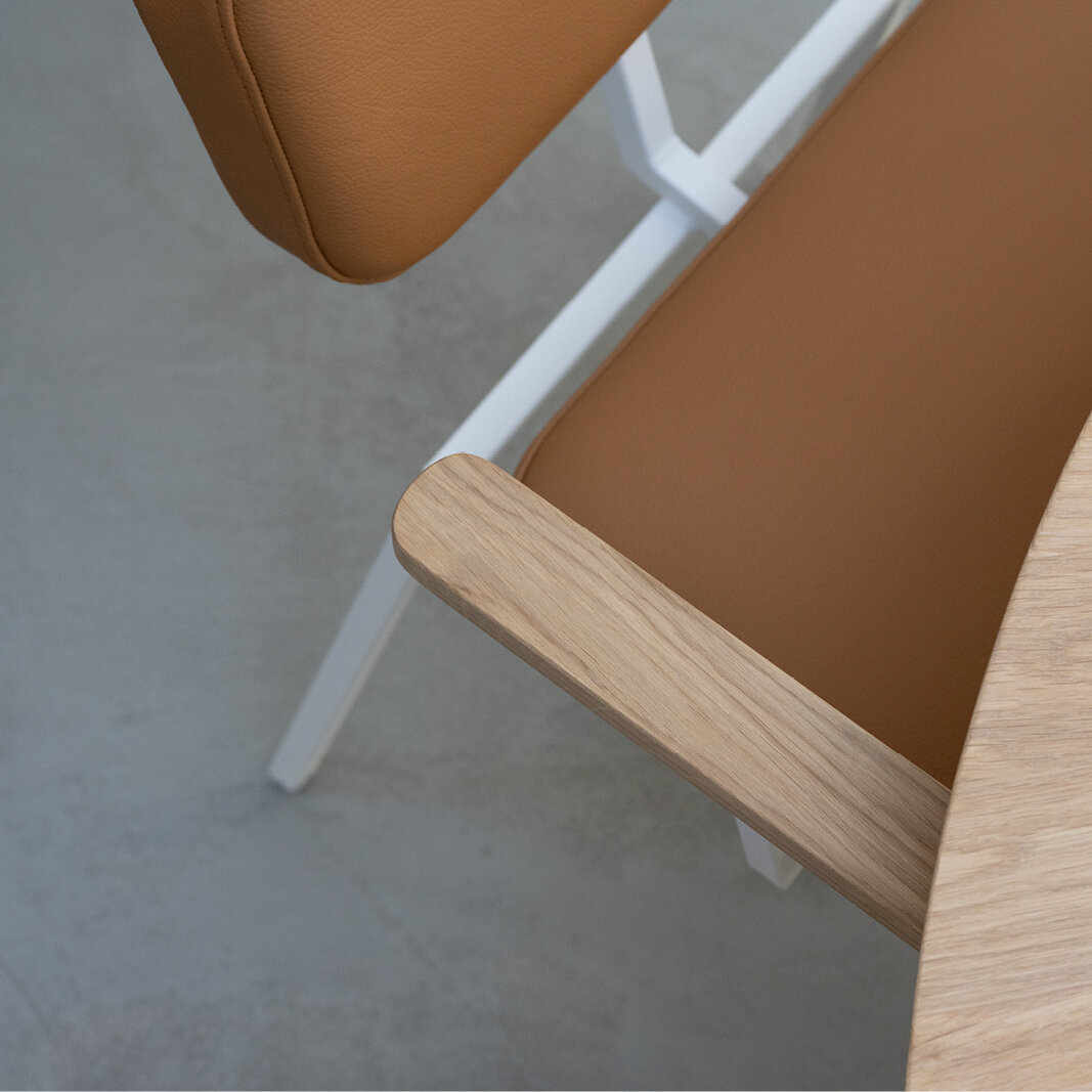 Design modern dining chair | Ode Chair with armrest  orion turtle88 | Studio HENK| 
