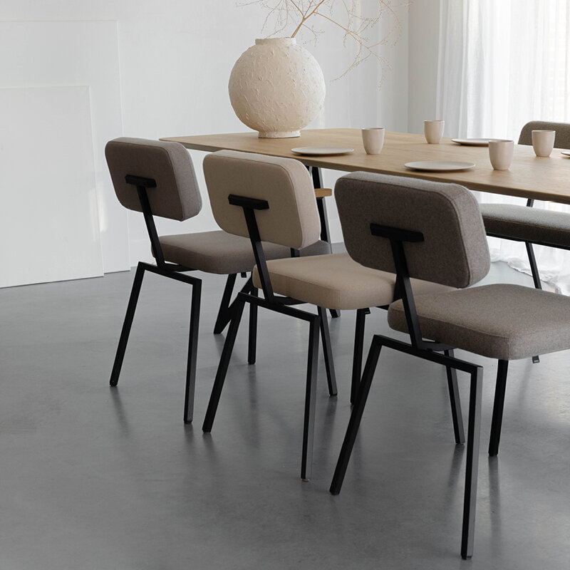 Design modern dining chair | Ode Chair with armrest  olbia sand03 | Studio HENK| 