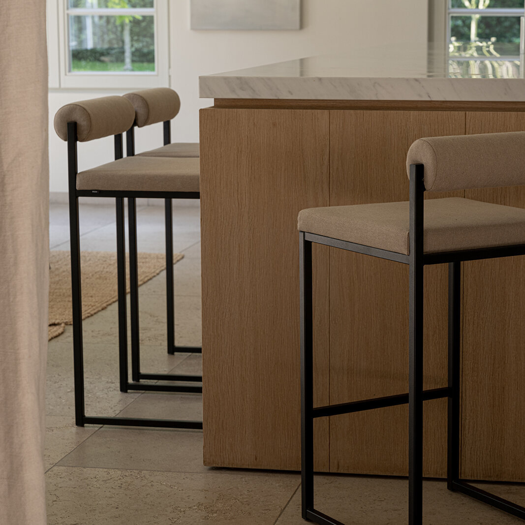 Design stool Bolster Stool 77 | cube sesame113 | Studio HENK| 