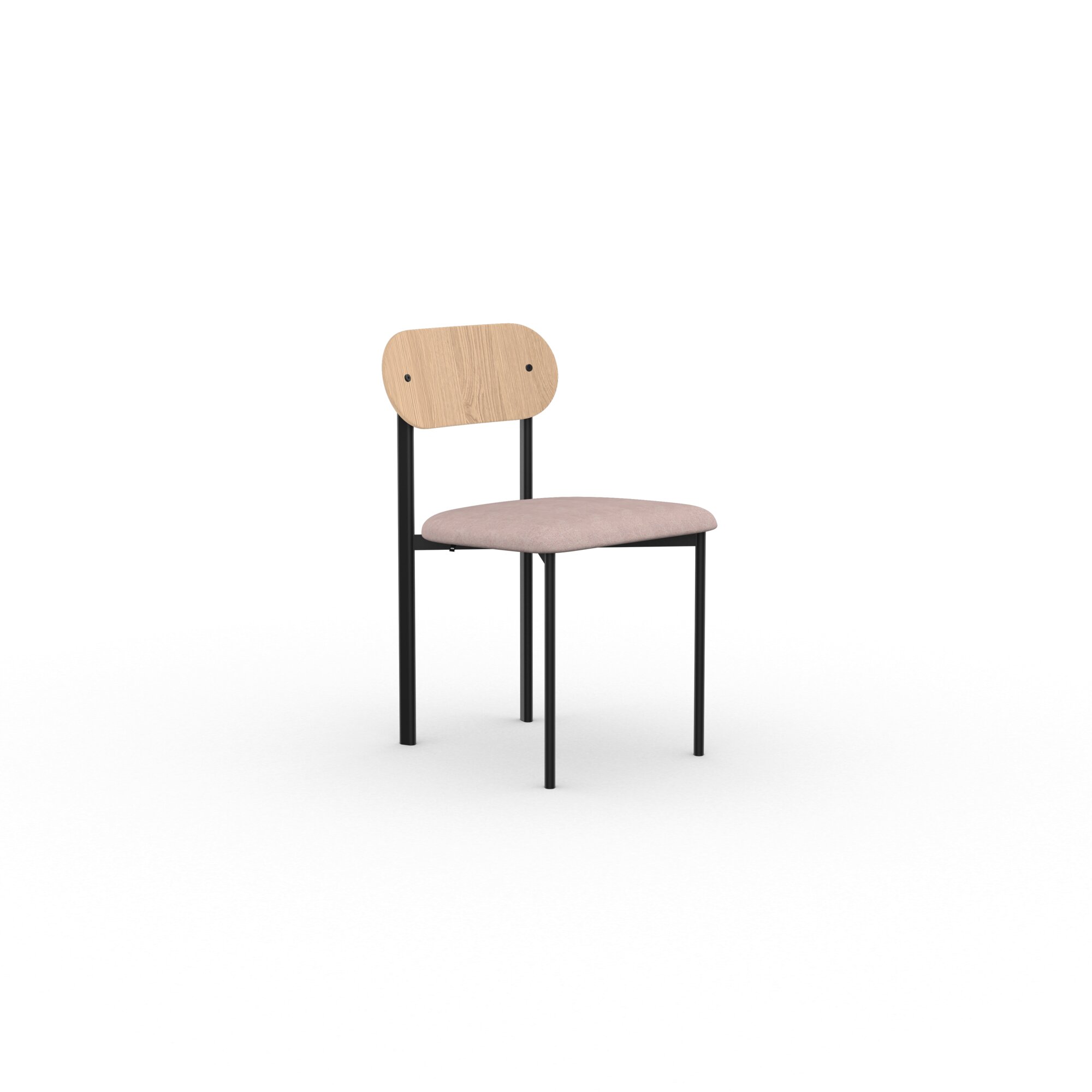 Design modern dining chair | Oblique Dining Chair Pink orion blossom166 | Studio HENK| 