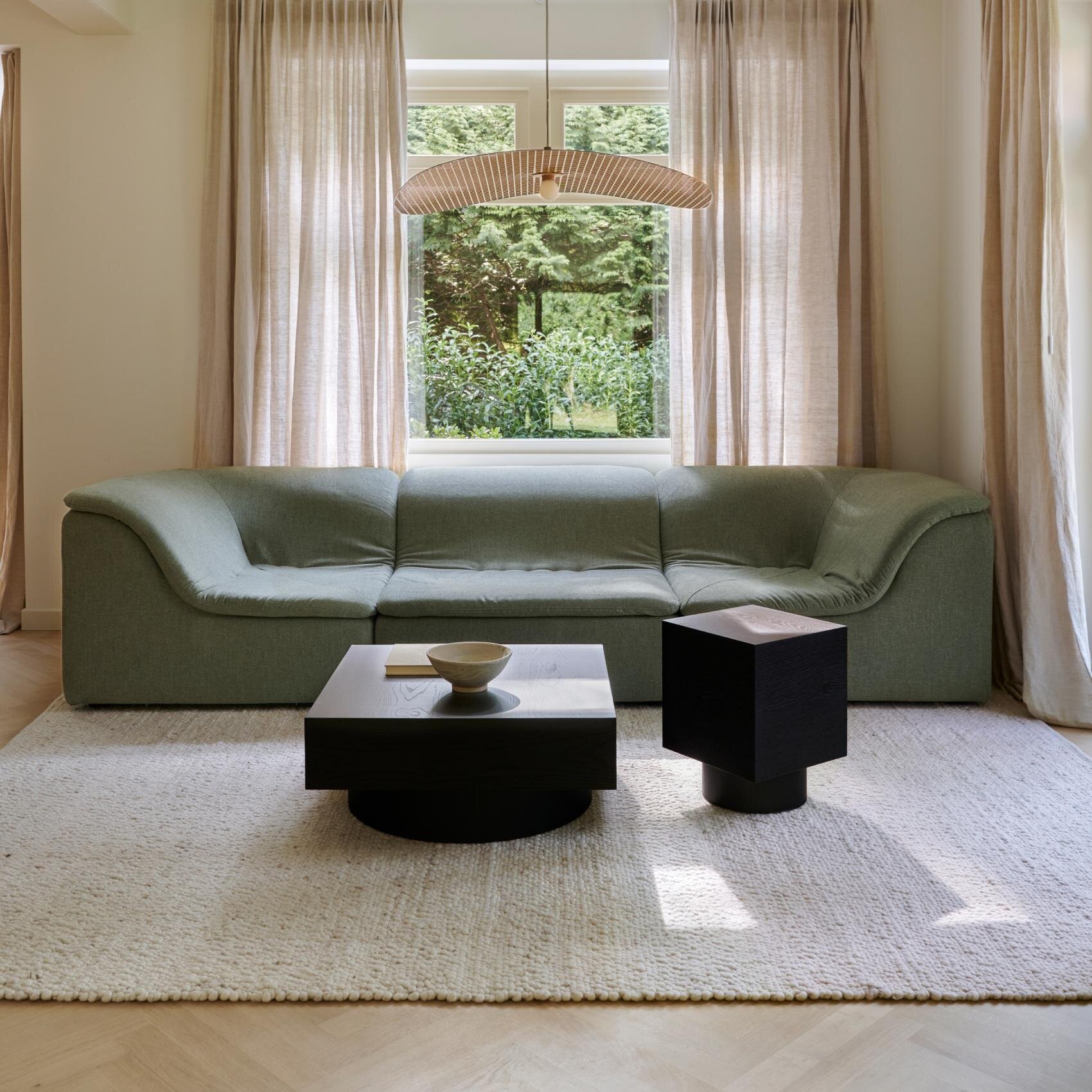 Design modern sofa | Blanket 3,5 seater Green | Studio HENK| 