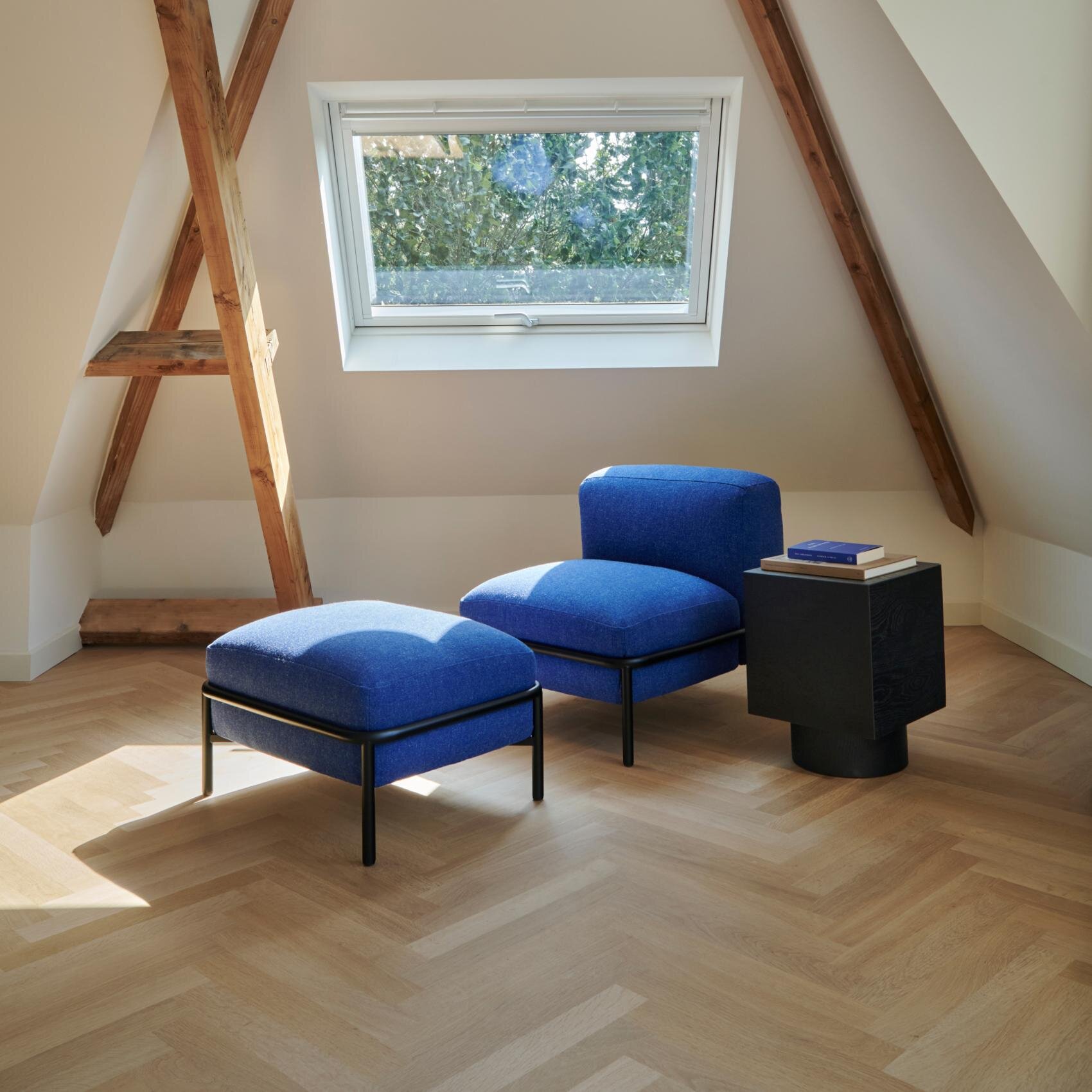 Design Coffee Table | Display coffee table 75 Oak black stain | Oak black stain | Studio HENK| 