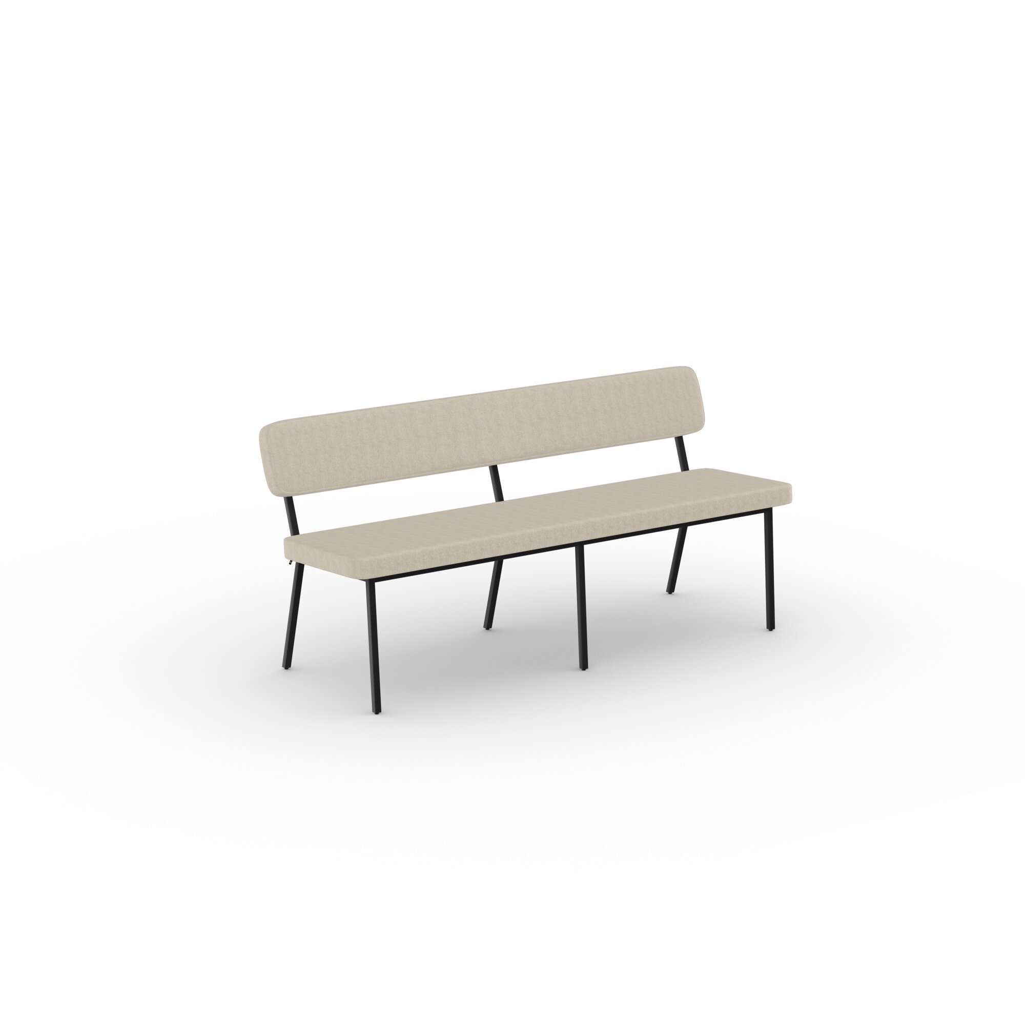 Design modern dining chair | Coode dining bench 120 Beige cyber desert109 | Studio HENK| 