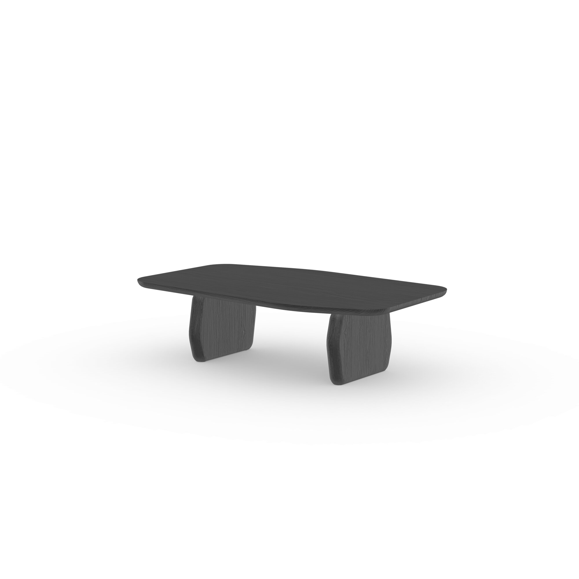 Design Coffee Table | Slant Coffee Table Oak black stain | Oak black stain | Studio HENK| 