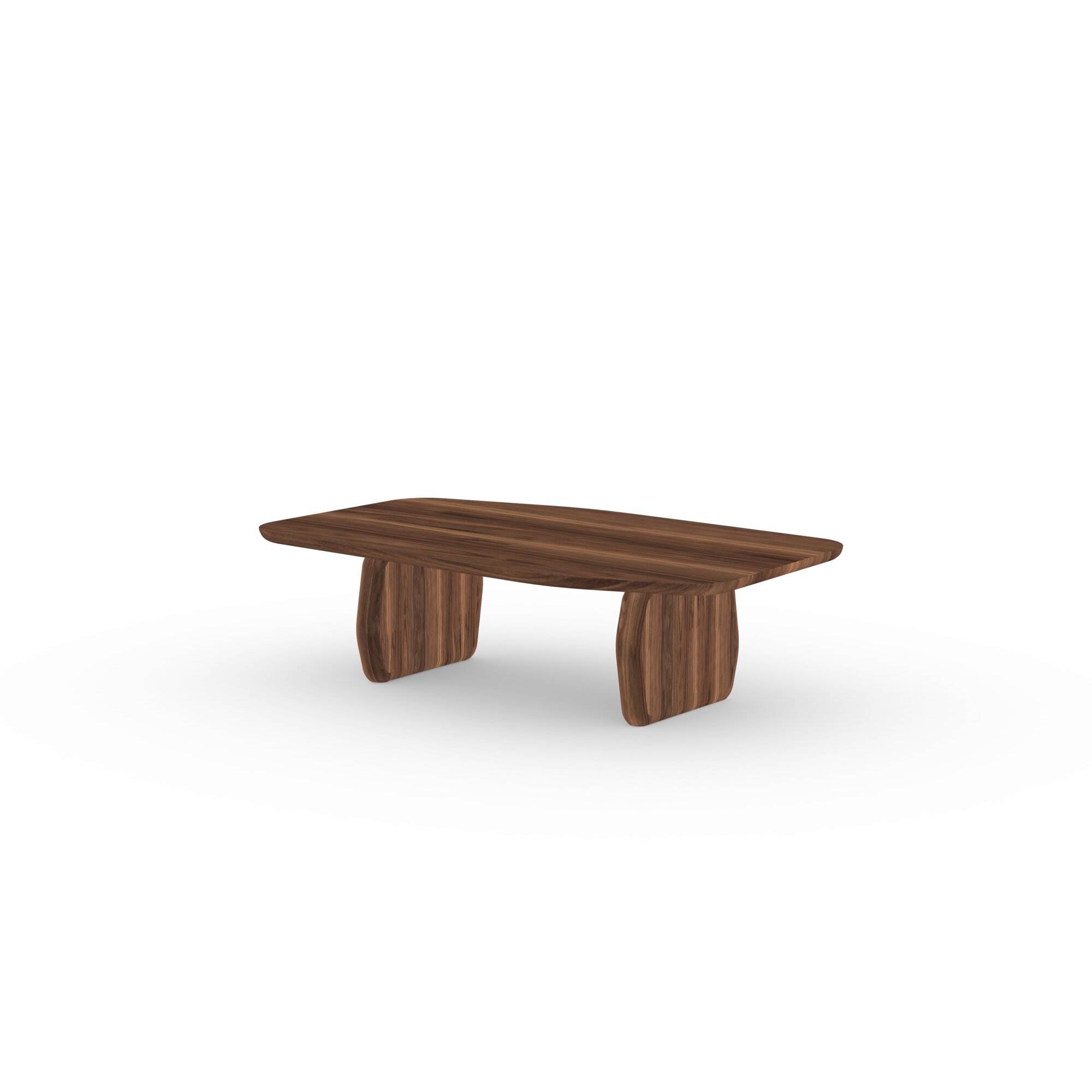 Design Coffee Table | Slant Coffee Table Walnut naturel lacquer | Walnut naturel lacquer | Studio HENK| 