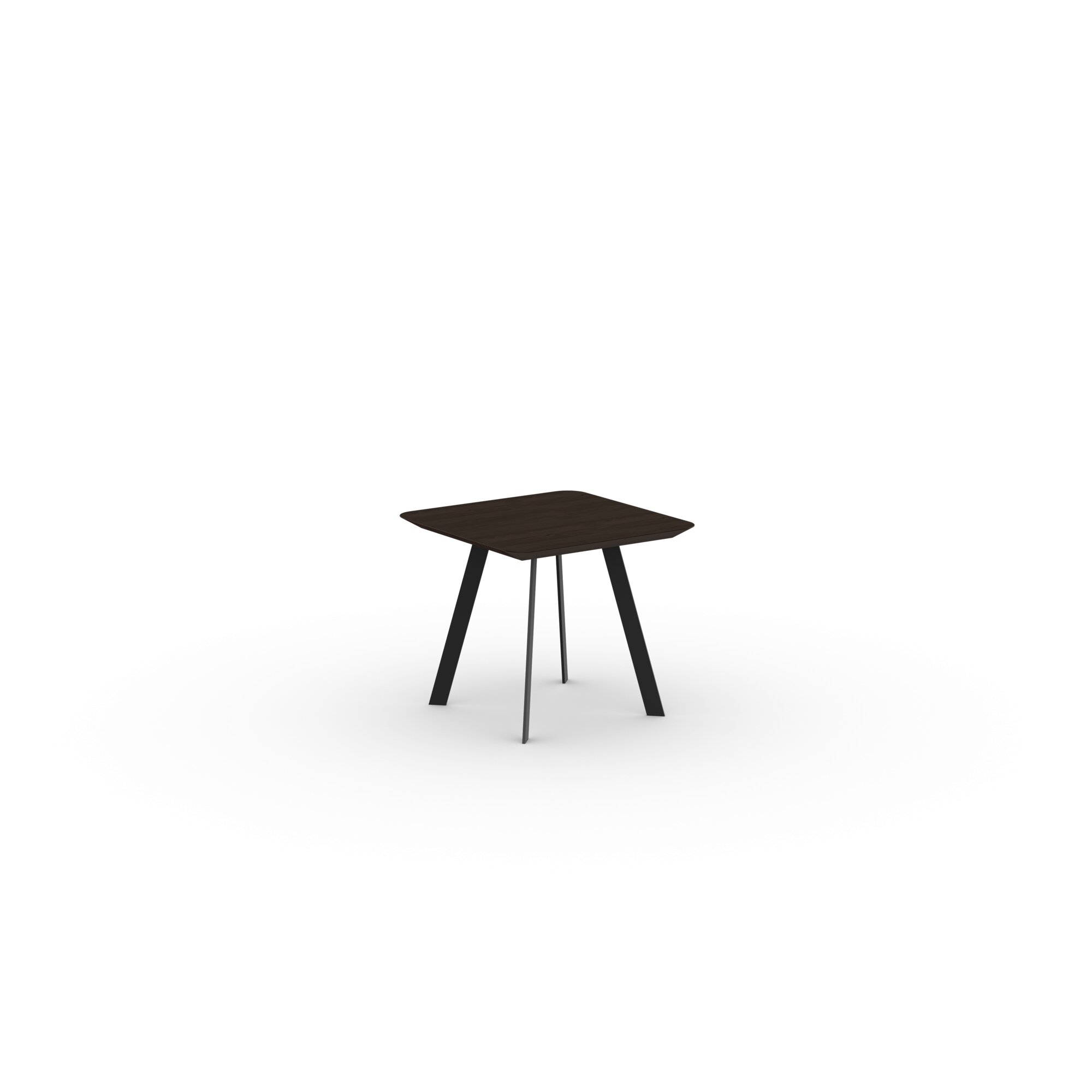 Design Coffee Table | New Co Coffee Table 50 Square Black | Oak smoked stain | Studio HENK| 