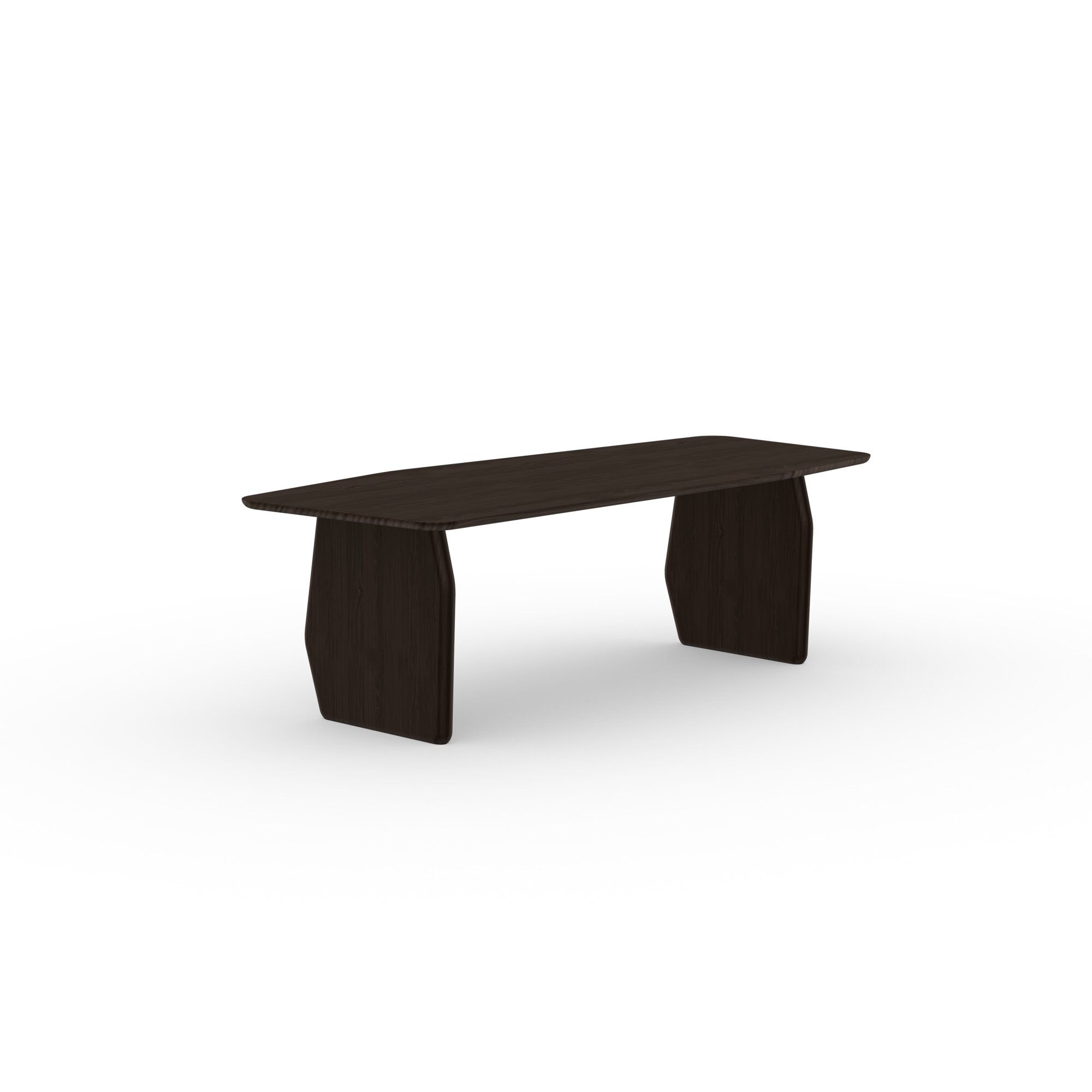  Design dining table | Slant Oak smoked stain | Oak smoked | Studio HENK| 