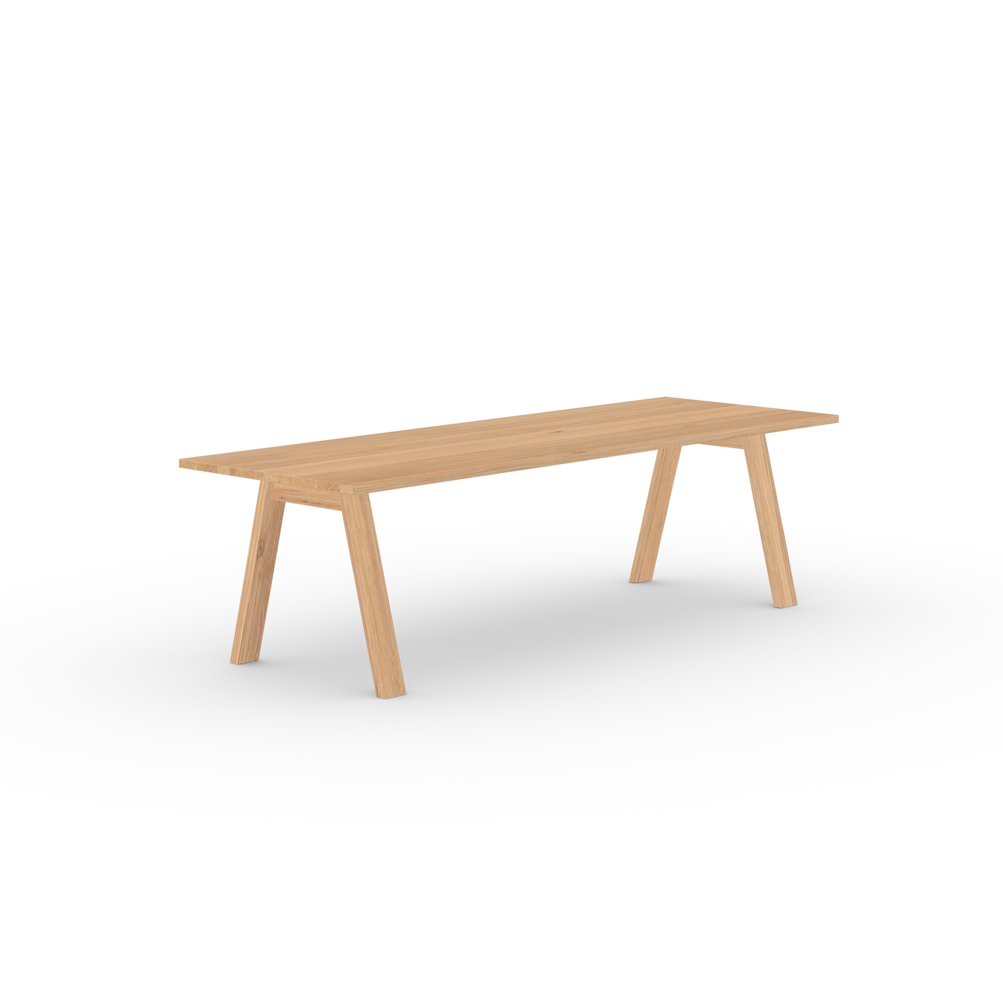 Rectangular Design dining table | Legno Oak natural lacquer | Oak natural lacquer  | Studio HENK| 