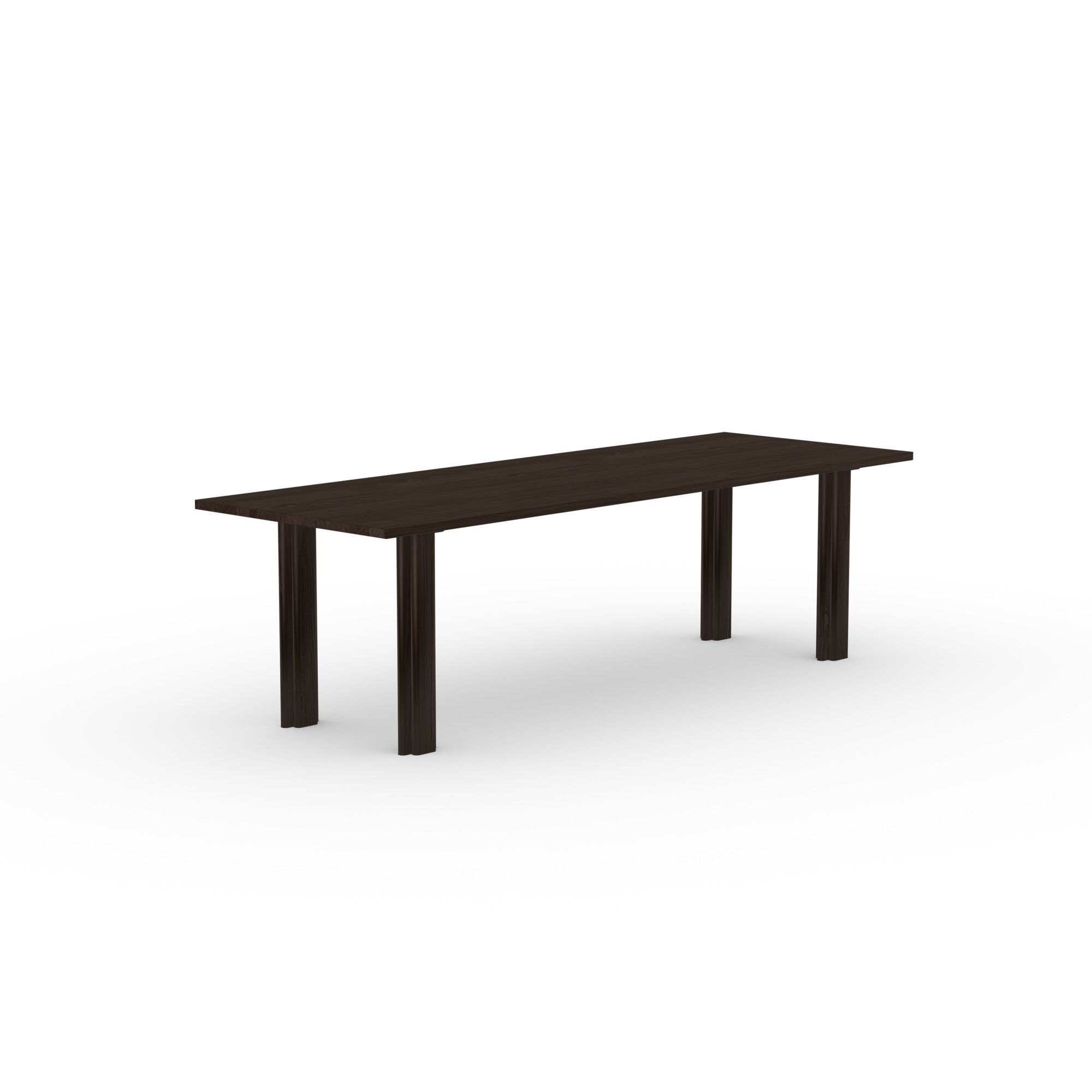 Rectangular Design dining table | Paste Dining Table Oak smoked stain | Oak smoked | Studio HENK| 