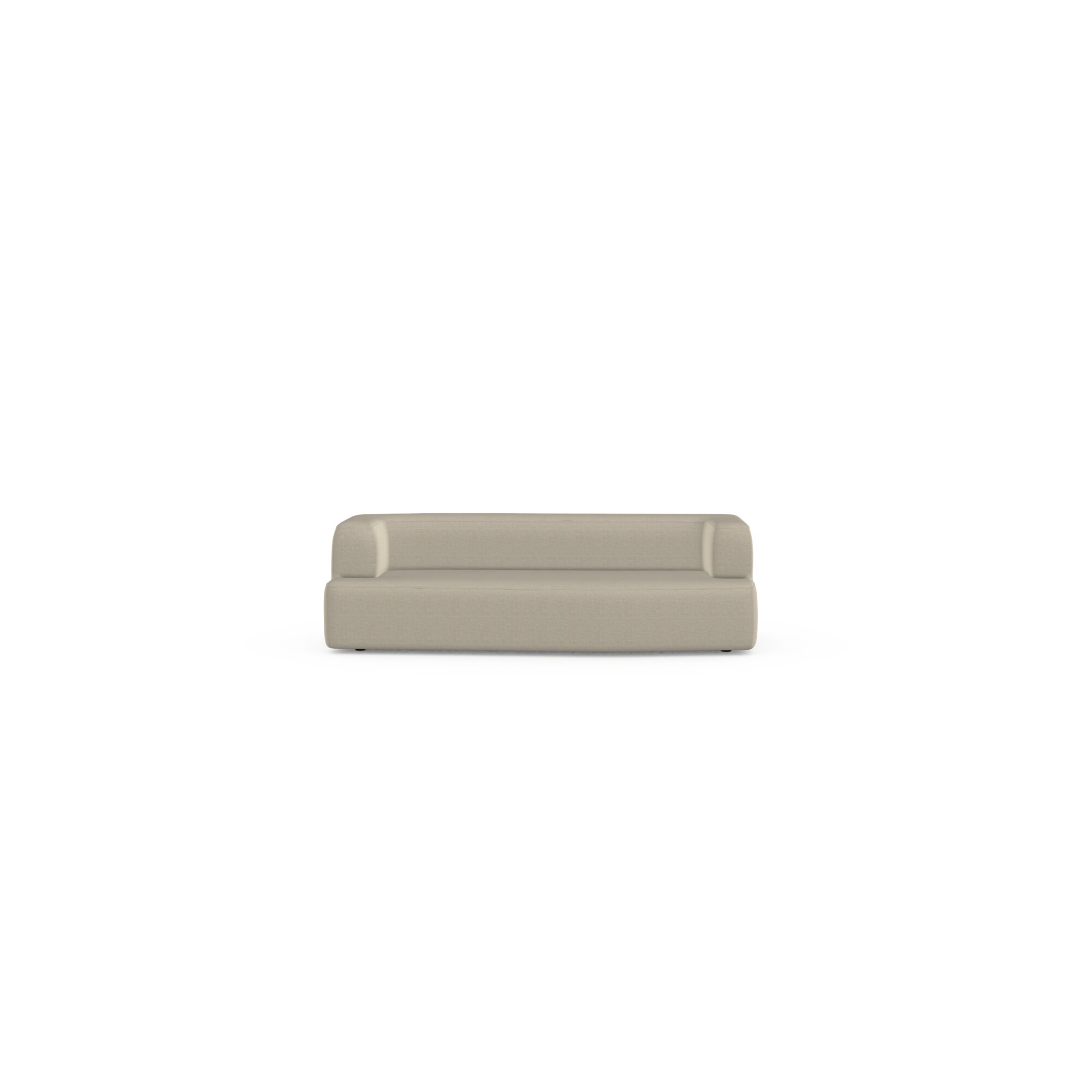 Design modern sofa | Slant 3 seater Beige | Studio HENK| 