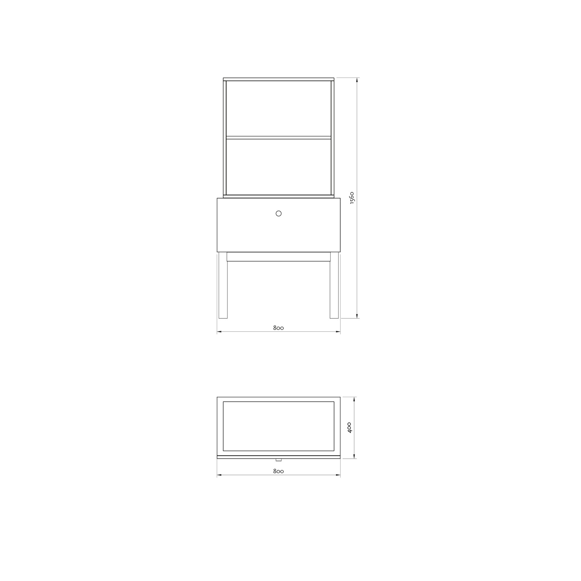 Design cabinet | Display Cabinet Small | Studio HENK | 