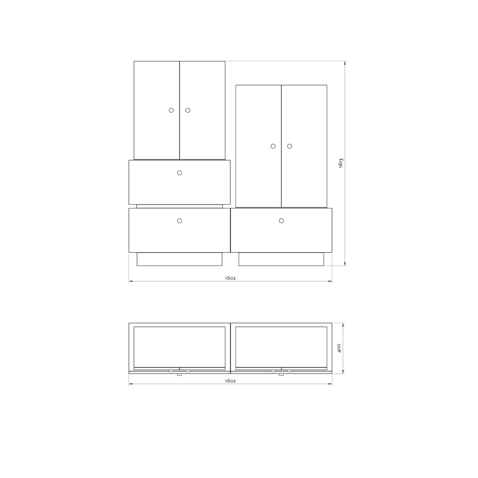 Design cabinet | Wall Cabinet Medium | Studio HENK | 