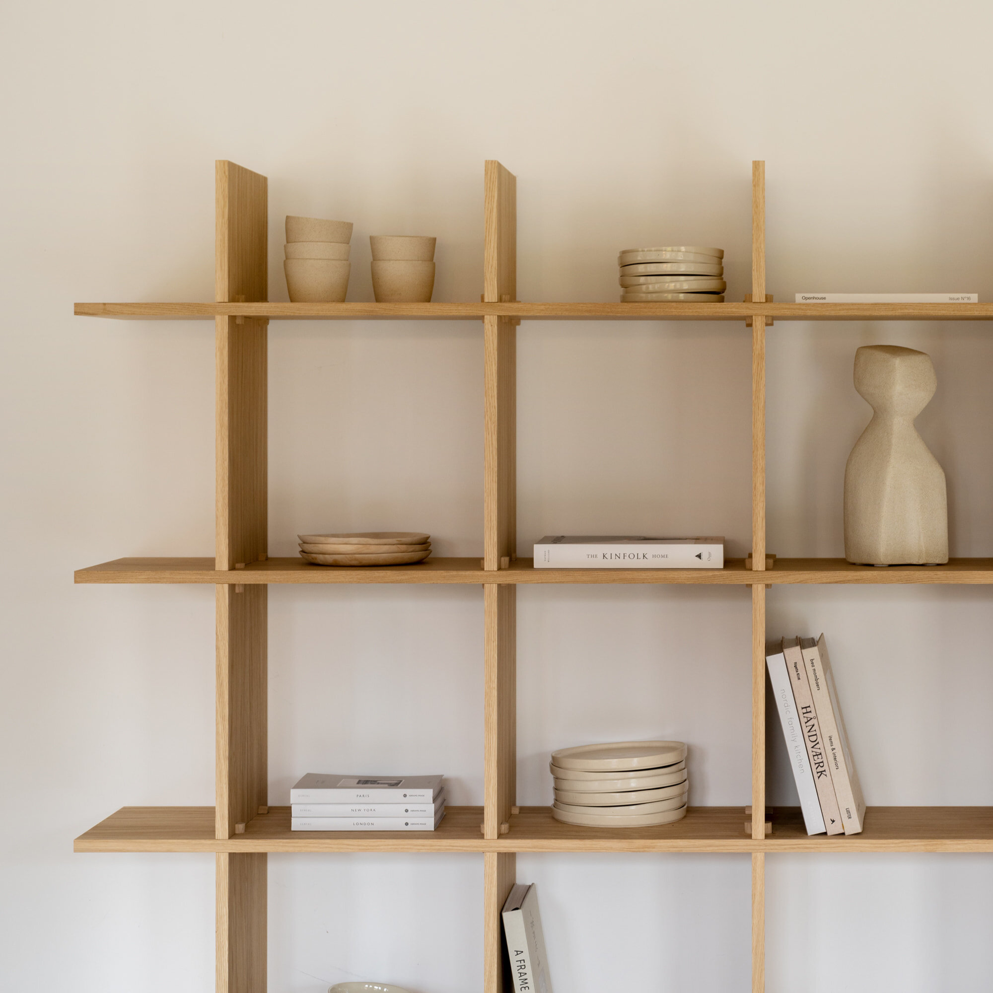 Design cabinet | Column Cabinet 66 Oak natural light | Studio HENK | 